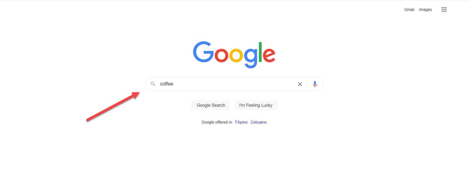 recherche google ajout d’un paramètre ville