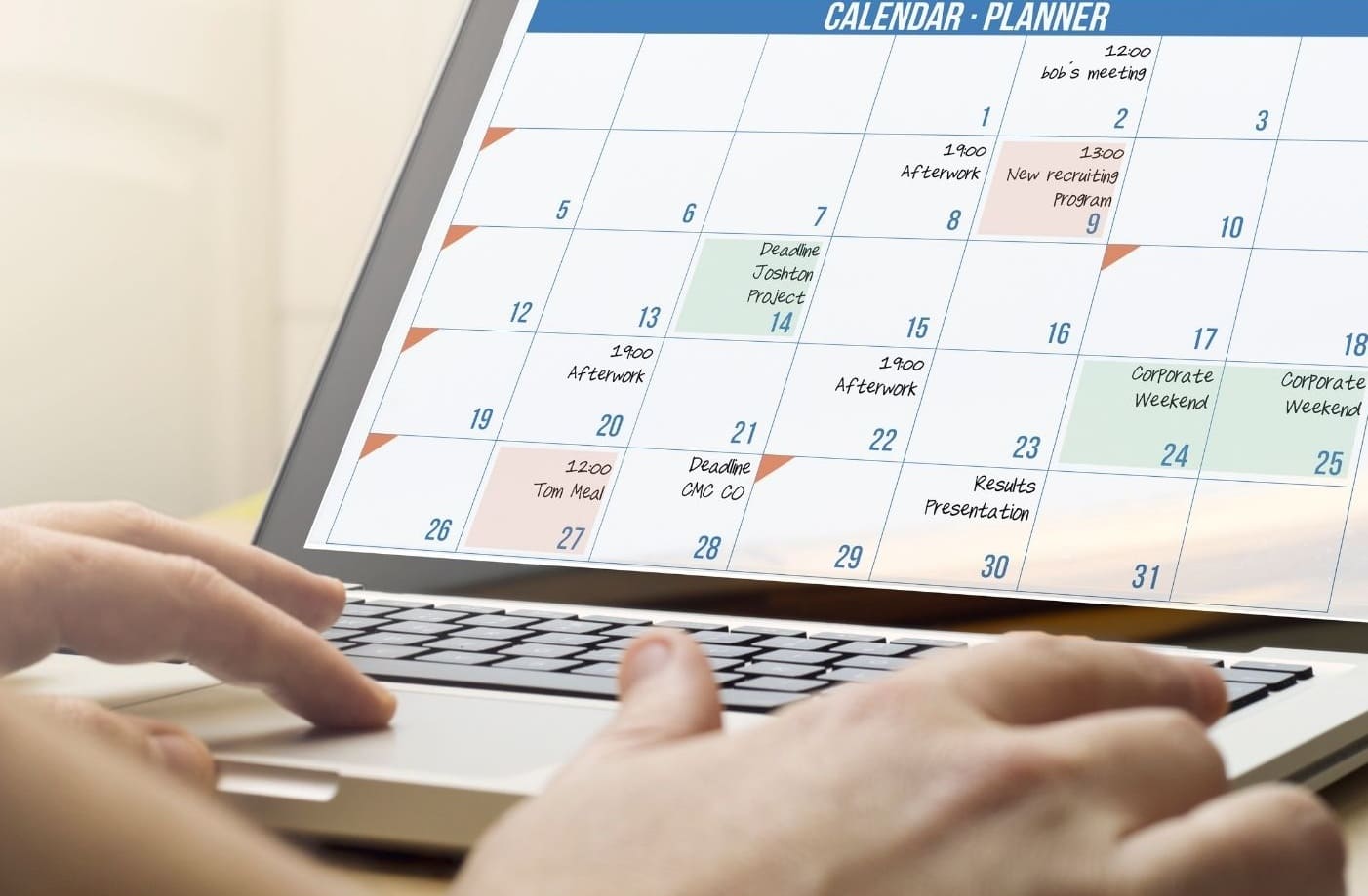 calendrier seo saisonnier
