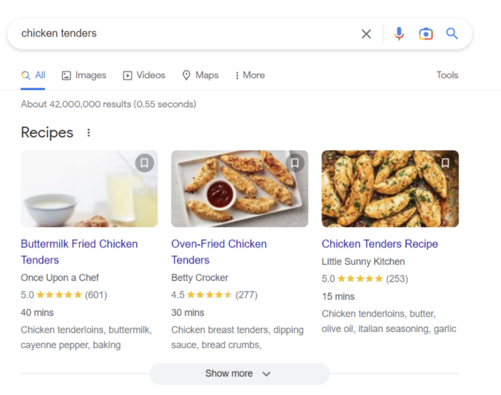 chicken tenders