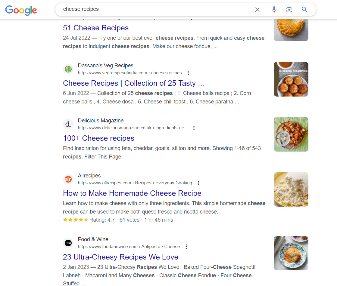 optimize for rich snippets