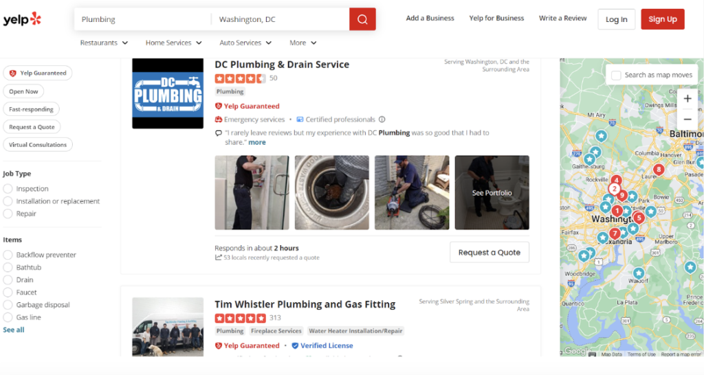 yelp local search