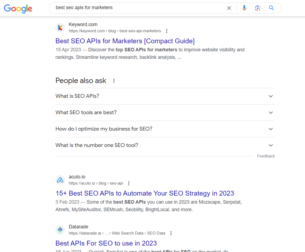 il est plus facile d’obtenir une première place sur les serp pour les mots-clés à faible concurrence avec une forte intention de recherche